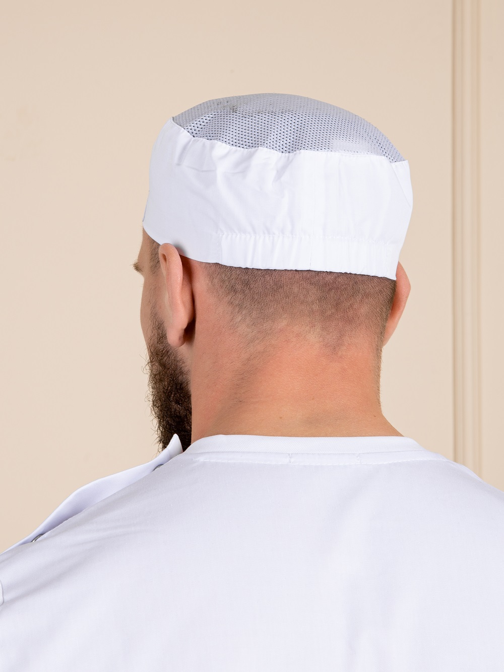 Головной убор феска "таблетка" поварская